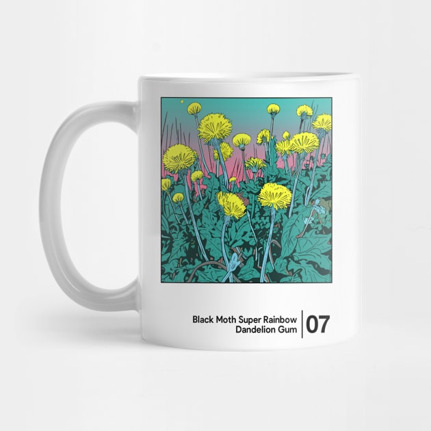 BMSR - Dandelion Gum - Minimalist Style Graphic Design by saudade